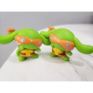 LOT 2 2025 McDonalds HELLO KITTY TMNT Cinnamoroll Michelangelo Happy Meal Toy #2